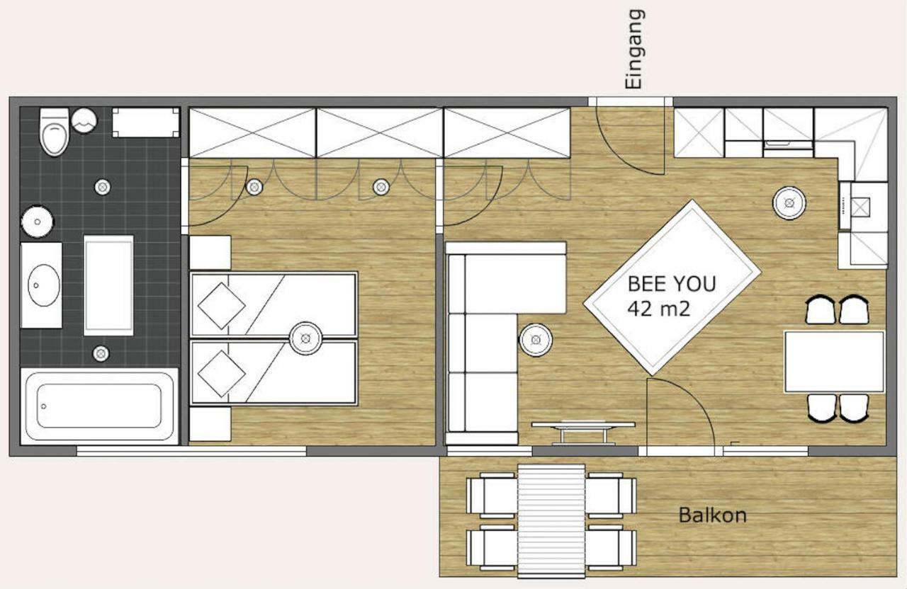 Bienenkunde Lunz Apartment Lunz am See Exterior foto